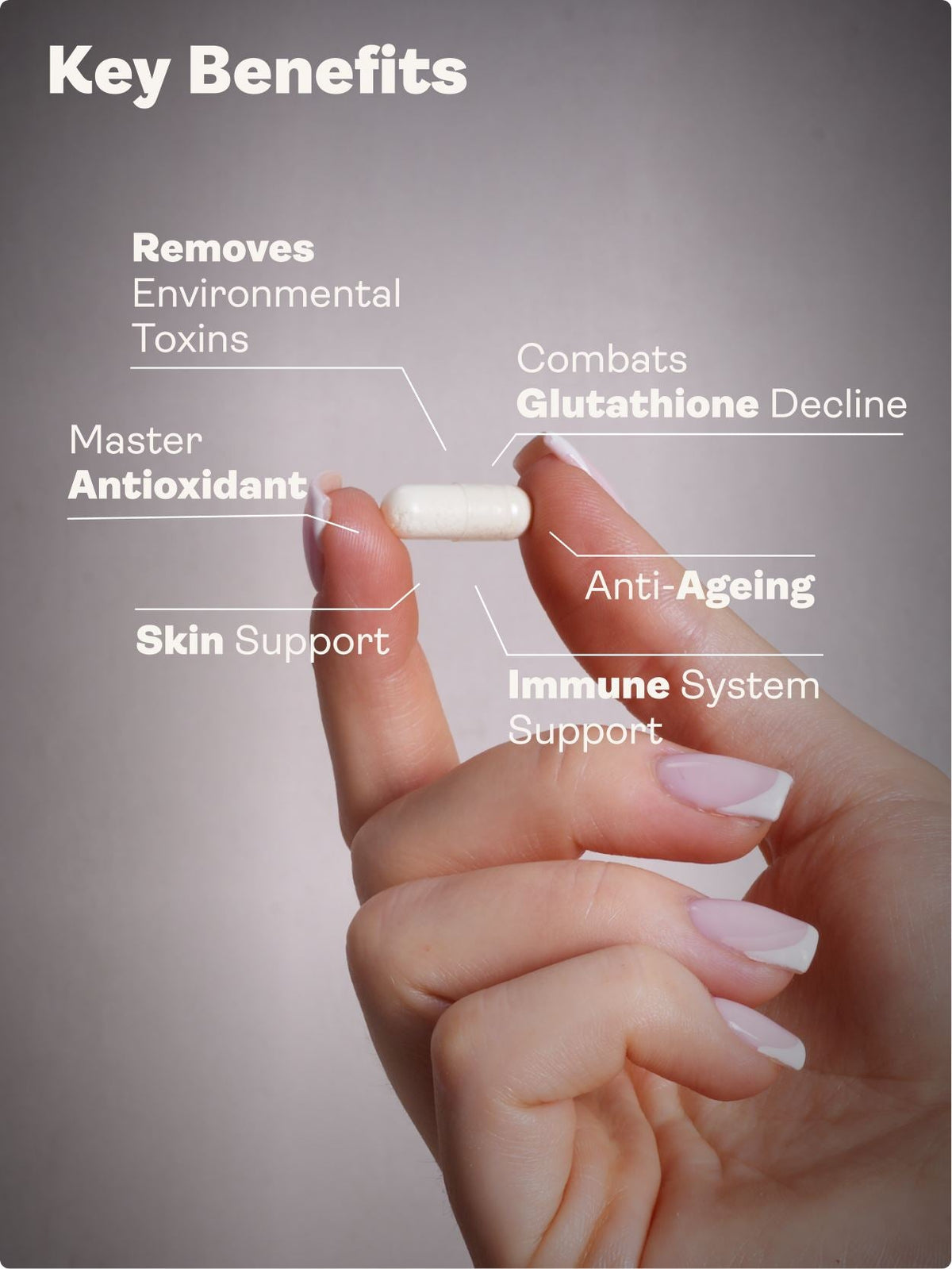 Liposomal Glutathione – 375mg, 60 Capsules - youthandearth - Skin & Hair