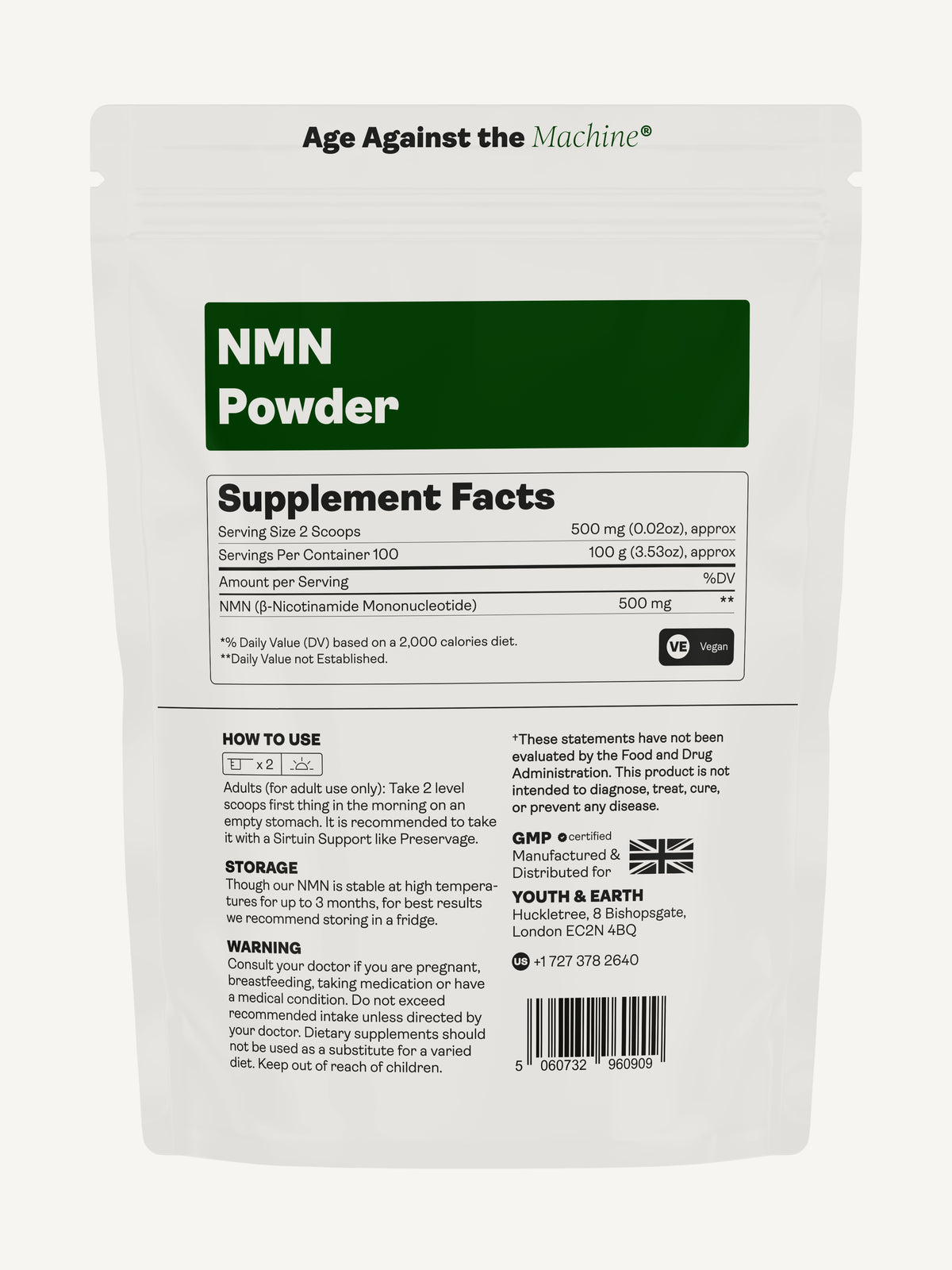 NMN 100g powder