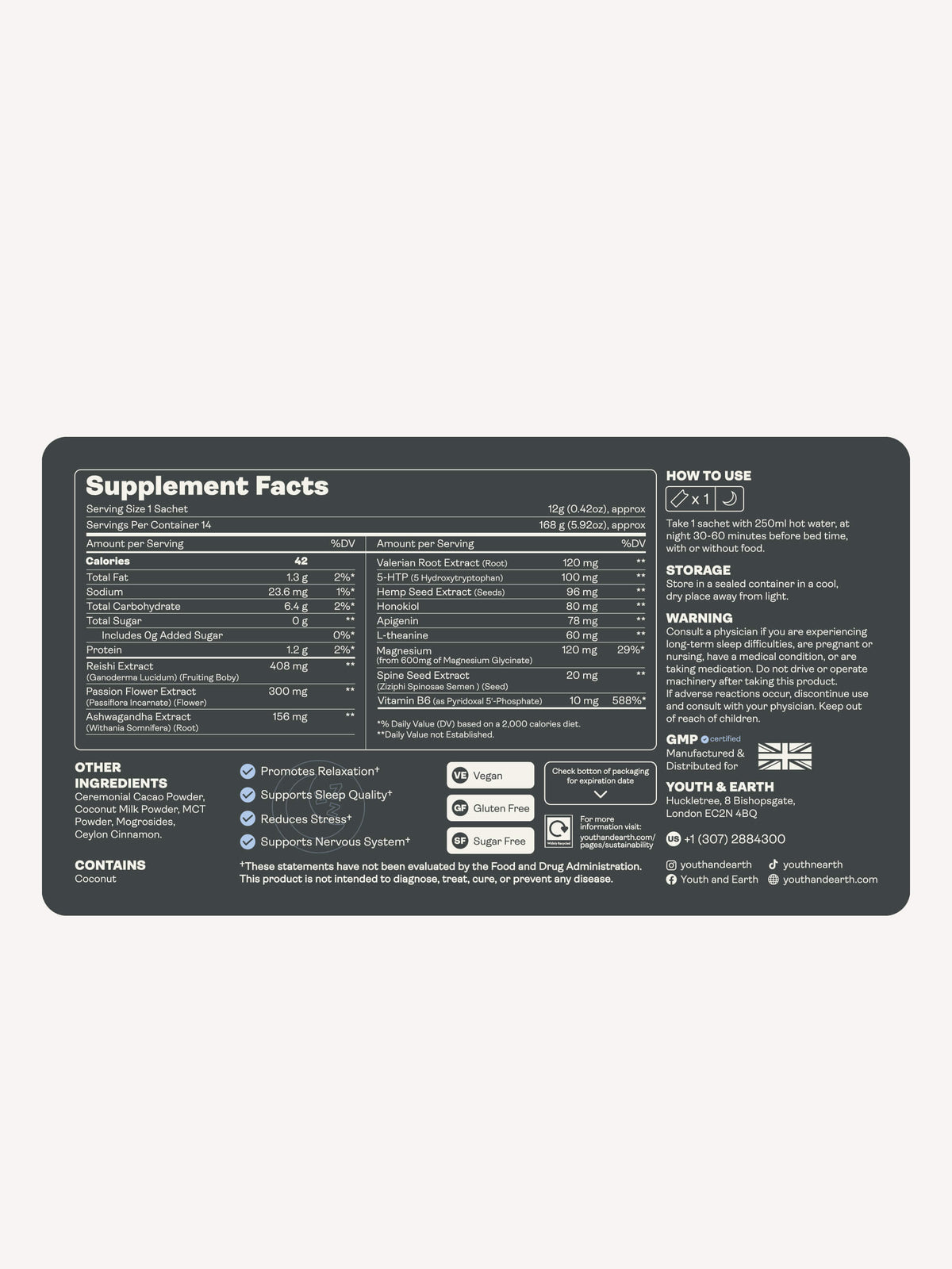 PM: Sleep Dust - Ceremonial Cacao