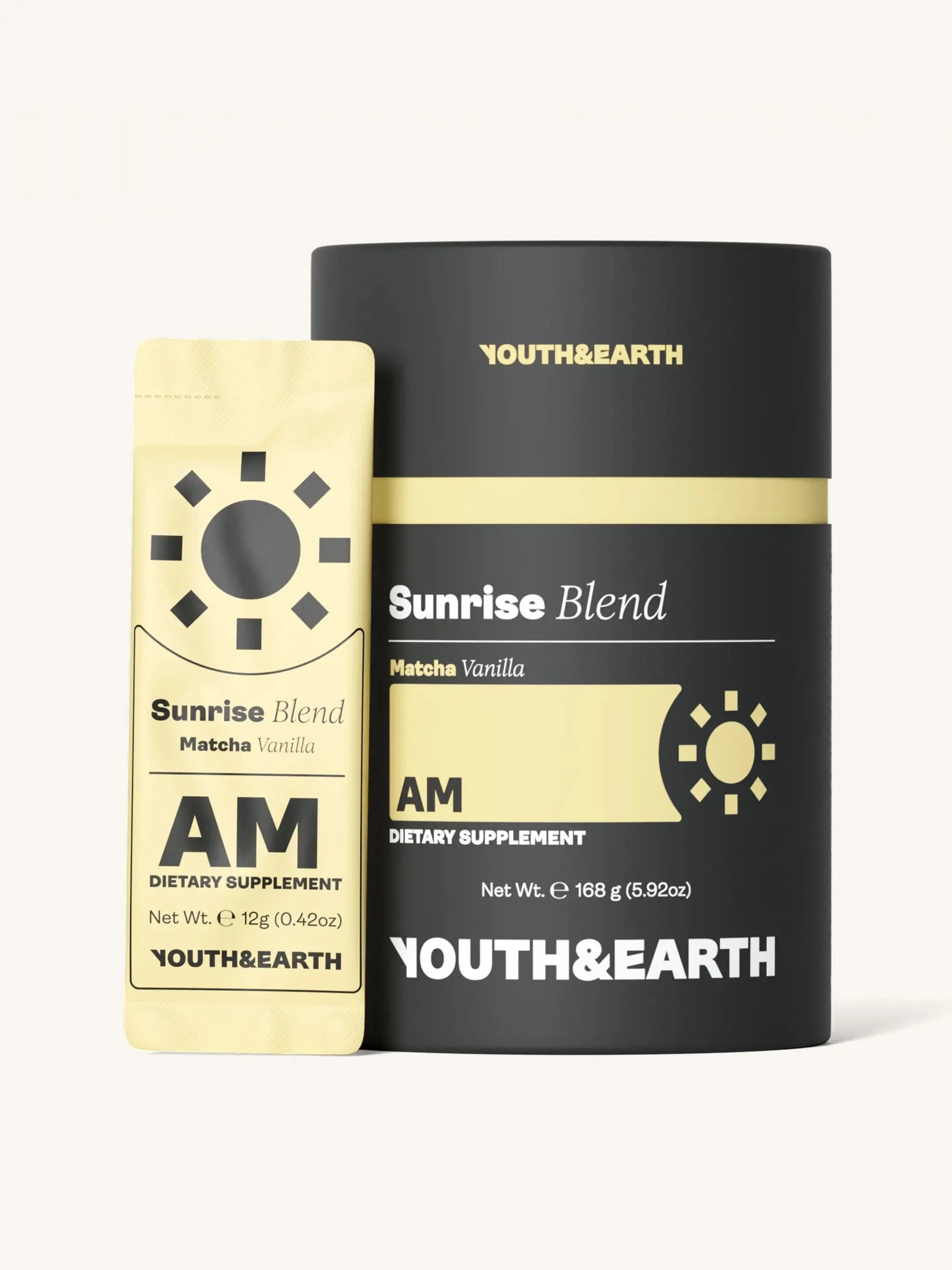 AM: Sunrise Blend, Vanilla Matcha - youthandearth - 