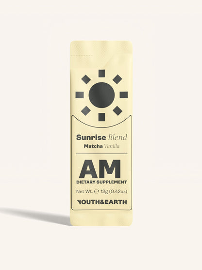 AM: Sunrise Blend, Vanilla Matcha - youthandearth - 