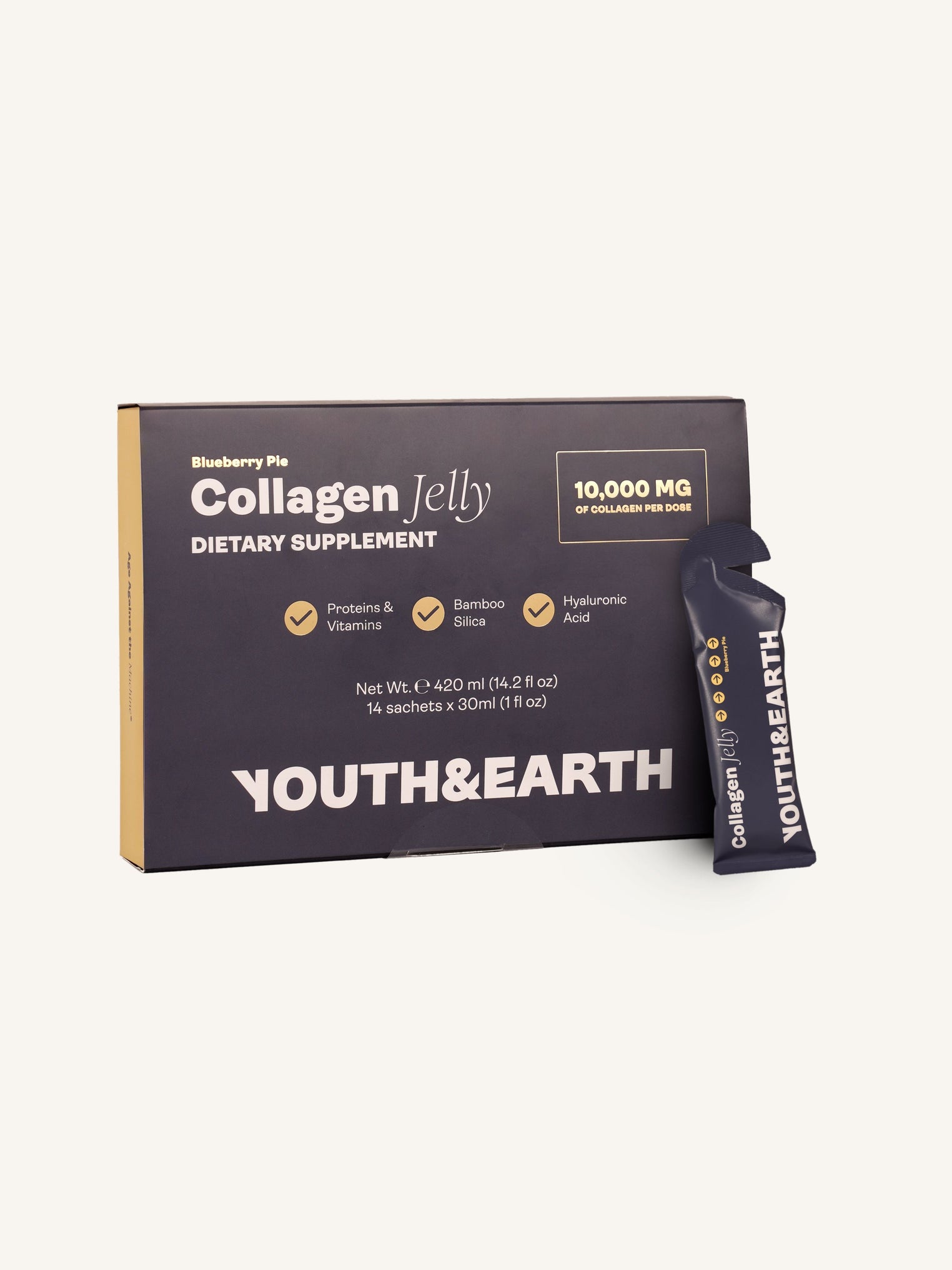 Collagen Jelly - Blueberry Pie - youthandearth - 