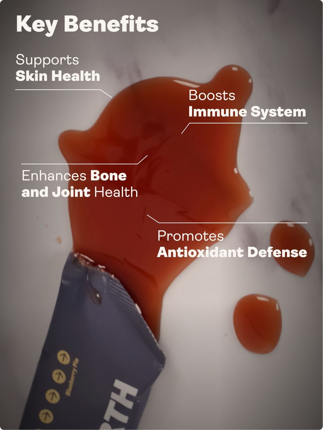 Collagen Jelly - Blueberry Pie - youthandearth - 