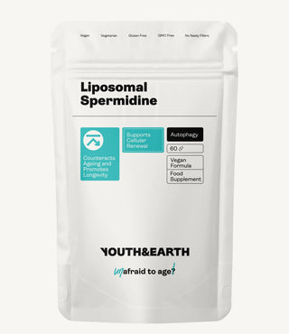 Liposomal Spermidine 5.49mg - 60 Capsules - youthandearth - 