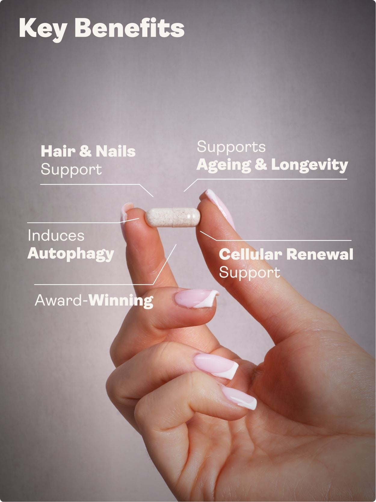 Liposomal Spermidine 5.49mg - 60 Capsules - youthandearth - 