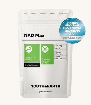 NAD Max - 460mg, 60 Capsules - youthandearth - 