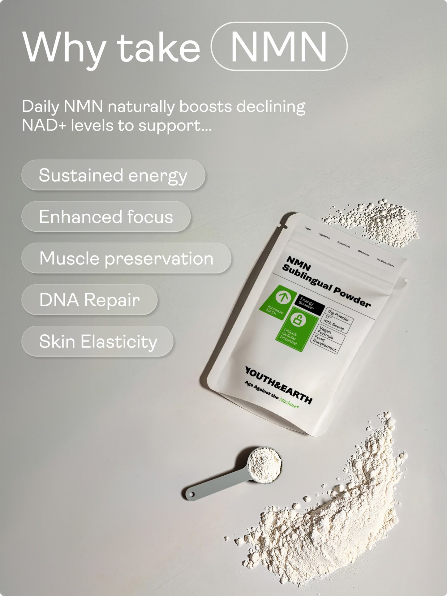 NMN 100g powder