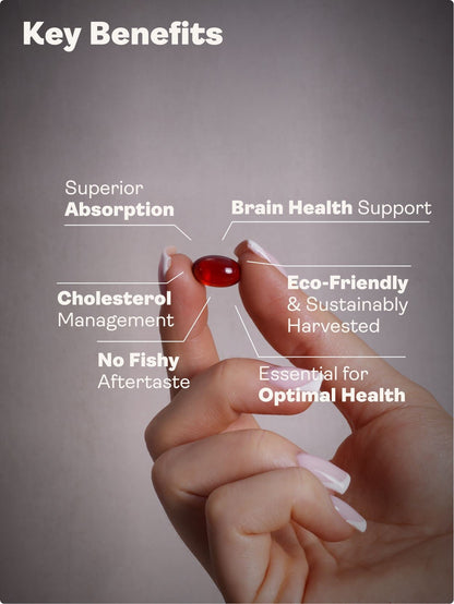 Superba ™ Krill Oil – 500mg, 60 Softgels - youthandearth - Brain Health